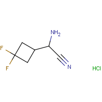 CAS:1215166-79-2 | PC409028 | 2-Amino-2-(3,3-Difluorocyclobutyl)acetonitrile hydrochloride