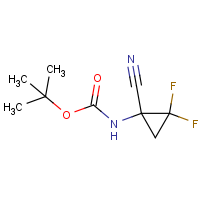 CAS:1031926-85-8 | PC409029 | N-t-BOC-2,2-Difluoro-1-Amino-1-Cyclopropanecarbonitrile