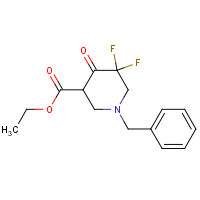 CAS: 1067915-34-7 | PC409044 | Ethyl 1-benzyl-5,5-difluoro-4-oxopiperidine-3-carboxylate