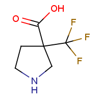 CAS: 916423-57-9 | PC409517 | 3-(Trifluoromethyl)pyrrolidine-3-carboxylic acid