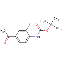 CAS:811799-54-9 | PC409527 | tert-Butyl (4-acetyl-2-fluorophenyl)carbamate