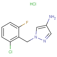 CAS:  | PC410008 | 1-(2-Chloro-6-fluorobenzyl)-1H-pyrazol-4-amine hydrochloride