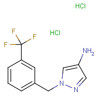 CAS:1002033-51-3 | PC410013 | 1-[3-(Trifluoromethyl)benzyl]-1H-pyrazol-4-amine dihydrochloride