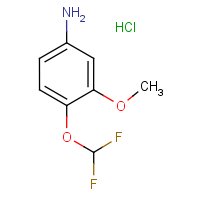 CAS:1185012-61-6 | PC410014 | 4-(Difluoromethoxy)-3-methoxyaniline hydrochloride