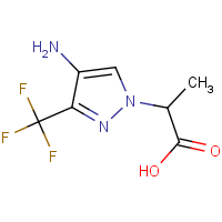 CAS:  | PC410016 | 2-[4-Amino-3-(trifluoromethyl)-1H-pyrazol-1-yl]propanoic acid
