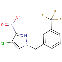 CAS: | PC410023 | 4-Chloro-3-nitro-1-[3-(trifluoromethyl)benzyl]-1H-pyrazole