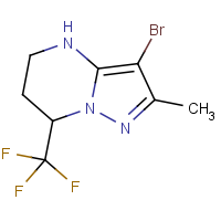 CAS: 934063-79-3 | PC410025 | 3-Bromo-2-methyl-7-(trifluoromethyl)-4,5,6,7-tetrahydropyrazolo[1,5-a]pyrimidine