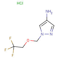 CAS: 1185098-59-2 | PC410032 | 1-[(2,2,2-Trifluoroethoxy)methyl]-1H-pyrazol-4-amine hydrochloride