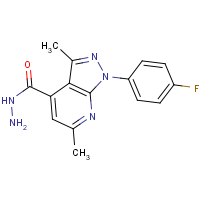 CAS: | PC410036 | 1-(4-Fluorophenyl)-3,6-dimethyl-1H-pyrazolo[3,4-b]pyridine-4-carbohydrazide