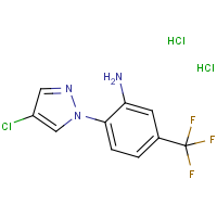 CAS: | PC410040 | 2-(4-Chloro-1H-pyrazol-1-yl)-5-(trifluoromethyl)aniline dihydrochloride