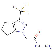 CAS: | PC410041 | 2-[3-(Trifluoromethyl)-5,6-dihydrocyclopenta[c]pyrazol-1(4H)-yl]acetohydrazide