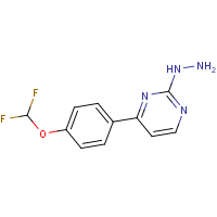 CAS: 932240-78-3 | PC410045 | 4-[4-(Difluoromethoxy)phenyl]-2-hydrazinylpyrimidine