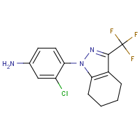 CAS:  | PC410049 | 3-Chloro-4-[3-(trifluoromethyl)-4,5,6,7-tetrahydro-1H-indazol-1-yl]aniline