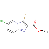CAS: 695202-42-7 | PC410055 | Methyl 6-chloro-3-fluoroimidazo[1,2-a]pyridine-2-carboxylate