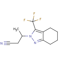 CAS:  | PC410060 | 3-[3-(Trifluoromethyl)-4,5,6,7-tetrahydro-2H-indazol-2-yl]butanenitrile