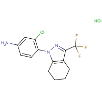CAS:  | PC410080 | 3-Chloro-4-[3-(trifluoromethyl)-4,5,6,7-tetrahydro-1H-indazol-1-yl]aniline hydrochloride