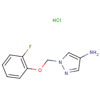 CAS: 1431963-66-4 | PC410085 | 1-[(2-Fluorophenoxy)methyl]-1H-pyrazol-4-amine hydrochloride