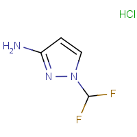 CAS:  | PC410090 | 1-(Difluoromethyl)-1H-pyrazol-3-amine hydrochloride