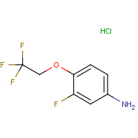 CAS: 1431963-84-6 | PC410092 | 3-Fluoro-4-(2,2,2-trifluoroethoxy)aniline hydrochloride