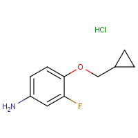 CAS:1431965-98-8 | PC410094 | 4-(Cyclopropylmethoxy)-3-fluoroaniline hydrochloride