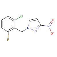 CAS: 512823-37-9 | PC410096 | 1-(2-Chloro-6-fluorobenzyl)-3-nitro-1H-pyrazole