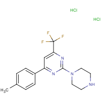 CAS: | PC410117 | 4-(4-Methylphenyl)-2-(piperazin-1-yl)-6-(trifluoromethyl)pyrimidine dihydrochloride