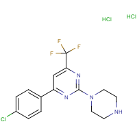 CAS:1431964-30-5 | PC410122 | 4-(4-Chlorophenyl)-2-(piperazin-1-yl)-6-(trifluoromethyl)pyrimidine dihydrochloride