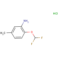 CAS:1431962-90-1 | PC410123 | 2-(Difluoromethoxy)-5-methylaniline hydrochloride