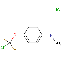 CAS: 1217004-66-4 | PC410135 | 4-[Chloro(difluoro)methoxy]-N-methylaniline hydrochloride