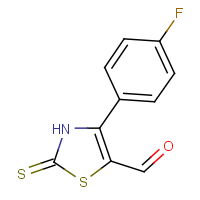 CAS: 890091-61-9 | PC410144 | 4-(4-Fluorophenyl)-2-thioxo-2,3-dihydro-1,3-thiazole-5-carbaldehyde