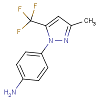 CAS:  | PC410156 | 4-[3-Methyl-5-(trifluoromethyl)-1H-pyrazol-1-yl]aniline