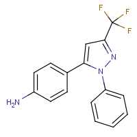 CAS:  | PC410158 | 4-[1-Phenyl-3-(trifluoromethyl)-1H-pyrazol-5-yl]aniline