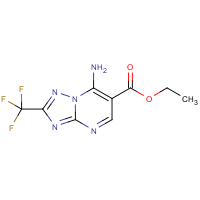 CAS:  | PC410163 | Ethyl 7-amino-2-(trifluoromethyl)[1,2,4]triazolo[1,5-a]pyrimidine-6-carboxylate