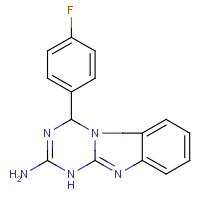 CAS: 305852-99-7 | PC410164 | 4-(4-Fluorophenyl)-1,4-dihydro[1,3,5]triazino[1,2-a]benzimidazol-2-amine