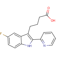 CAS:  | PC410183 | 4-[5-Fluoro-2-(pyridin-2-yl)-1H-indol-3-yl]butanoic acid