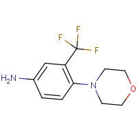 CAS: 105316-06-1 | PC410188 | 4-(Morpholin-4-yl)-3-(trifluoromethyl)aniline