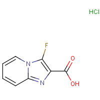 CAS: 1215783-26-8 | PC410192 | 3-Fluoroimidazo[1,2-a]pyridine-2-carboxylic acid hydrochloride