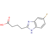 CAS:  | PC410193 | 4-(5-Fluoro-1H-benzimidazol-2-yl)butanoic acid