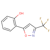 CAS:511528-92-0 | PC410195 | 2-[3-(Trifluoromethyl)-1,2-oxazol-5-yl]phenol