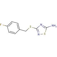 CAS: | PC410201 | 3-[(4-Fluorobenzyl)sulfanyl]-1,2,4-thiadiazol-5-amine