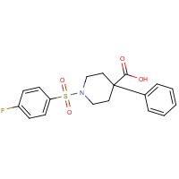 CAS: | PC410214 | 1-[(4-Fluorophenyl)sulfonyl]-4-phenylpiperidine-4-carboxylic acid