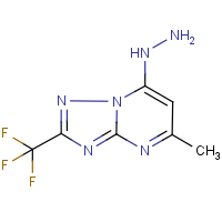 CAS: 890590-96-2 | PC410217 | 7-Hydrazinyl-5-methyl-2-(trifluoromethyl)[1,2,4]triazolo[1,5-a]pyrimidine
