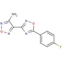 CAS: | PC410222 | 4-[5-(4-Fluorophenyl)-1,2,4-oxadiazol-3-yl]-1,2,5-oxadiazol-3-amine