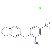 CAS:1050509-36-8 | PC410226 | 2-(1,3-Benzodioxol-5-yloxy)-5-(trifluoromethyl)aniline hydrochloride