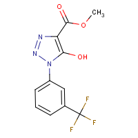 CAS:924861-64-3 | PC410235 | Methyl 5-hydroxy-1-[3-(trifluoromethyl)phenyl]-1H-1,2,3-triazole-4-carboxylate