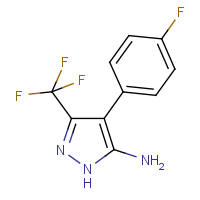CAS: 1046046-44-9 | PC410241 | 4-(4-Fluorophenyl)-3-(trifluoromethyl)-1H-pyrazol-5-amine