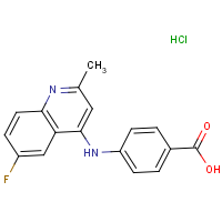 CAS: | PC410247 | 4-[(6-Fluoro-2-methylquinolin-4-yl)amino]benzoic acid hydrochloride