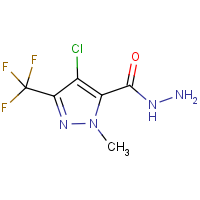 CAS: 1001518-79-1 | PC410265 | 4-Chloro-1-methyl-3-(trifluoromethyl)-1H-pyrazole-5-carbohydrazide