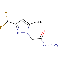CAS: 1001518-82-6 | PC410268 | 2-[3-(Difluoromethyl)-5-methyl-1H-pyrazol-1-yl]acetohydrazide