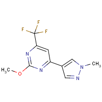 CAS:1001519-12-5 | PC410285 | 2-Methoxy-4-(1-methyl-1H-pyrazol-4-yl)-6-(trifluoromethyl)pyrimidine